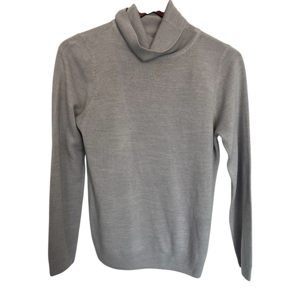 Lavon Gray Turtleneck Sweater size 14 - Picture 1 of 5